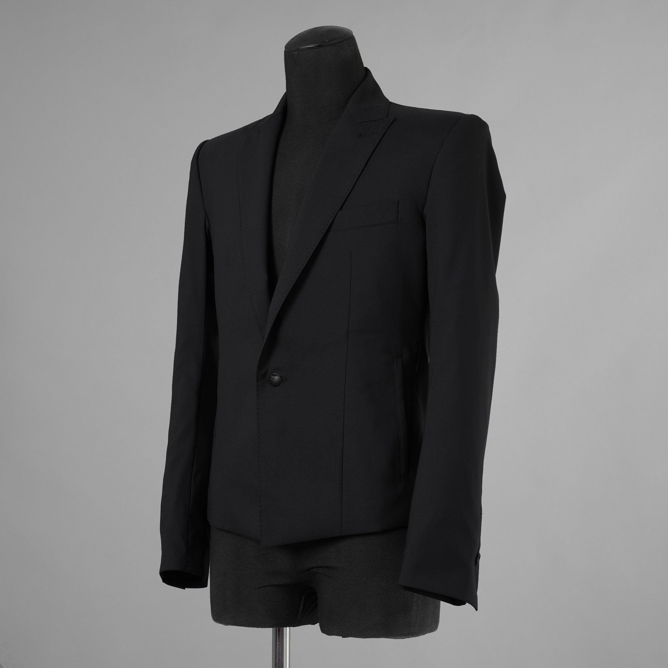 新品 kiryuyrik キリュウキリュウ / 25SS Short Jacket ショートジャケット アウター / KT-HJ06-102 / size M (BLACK) 123010-alm