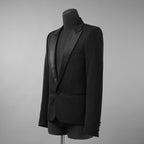 Dior homme ディオールオム / 06AWエディ スリマン期 タキシード スモーキング ジャケット/ ウール / 6HH2021806 / size 44 （BLACK）