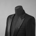 Dior homme ディオールオム / 06AWエディ スリマン期 タキシード スモーキング ジャケット/ ウール / 6HH2021806 / size 44 （BLACK）