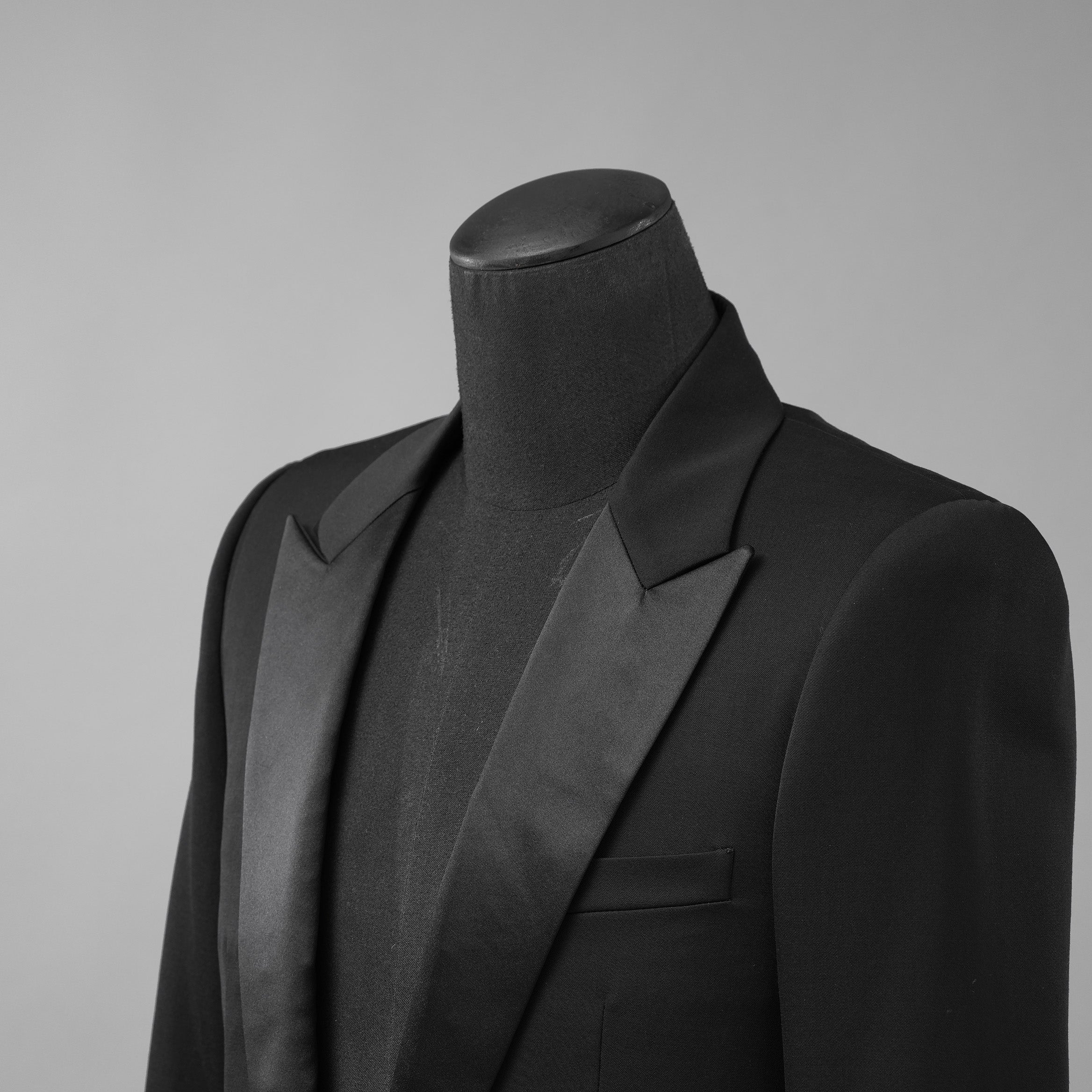 Dior homme ディオールオム / 06AWエディ スリマン期 タキシード スモーキング ジャケット/ ウール / 6HH2021806 / size 44 （BLACK）