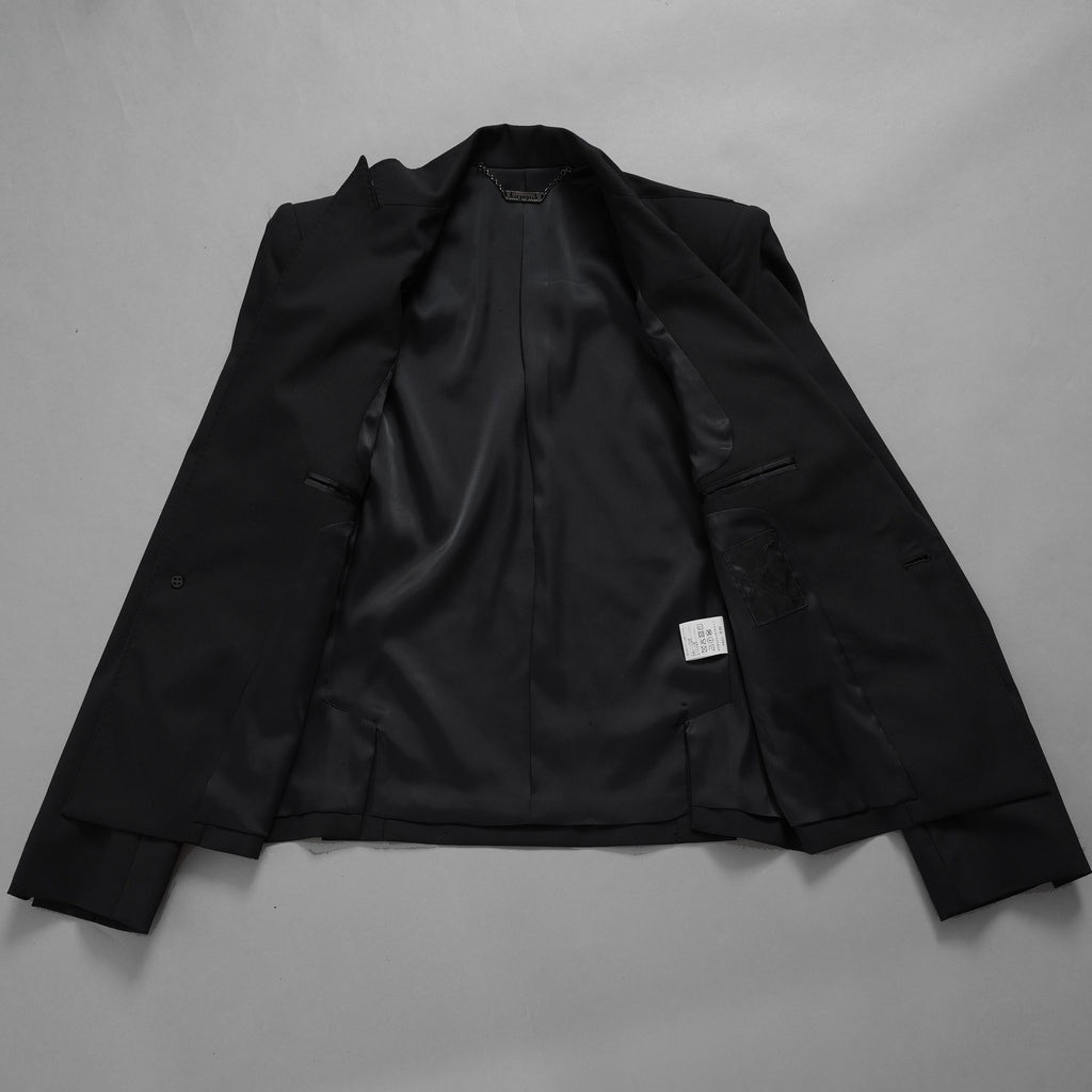 新品 kiryuyrik キリュウキリュウ / 25SS Short Jacket ショートジャケット アウター / KT-HJ06-102 / size M (BLACK) 123010-alm