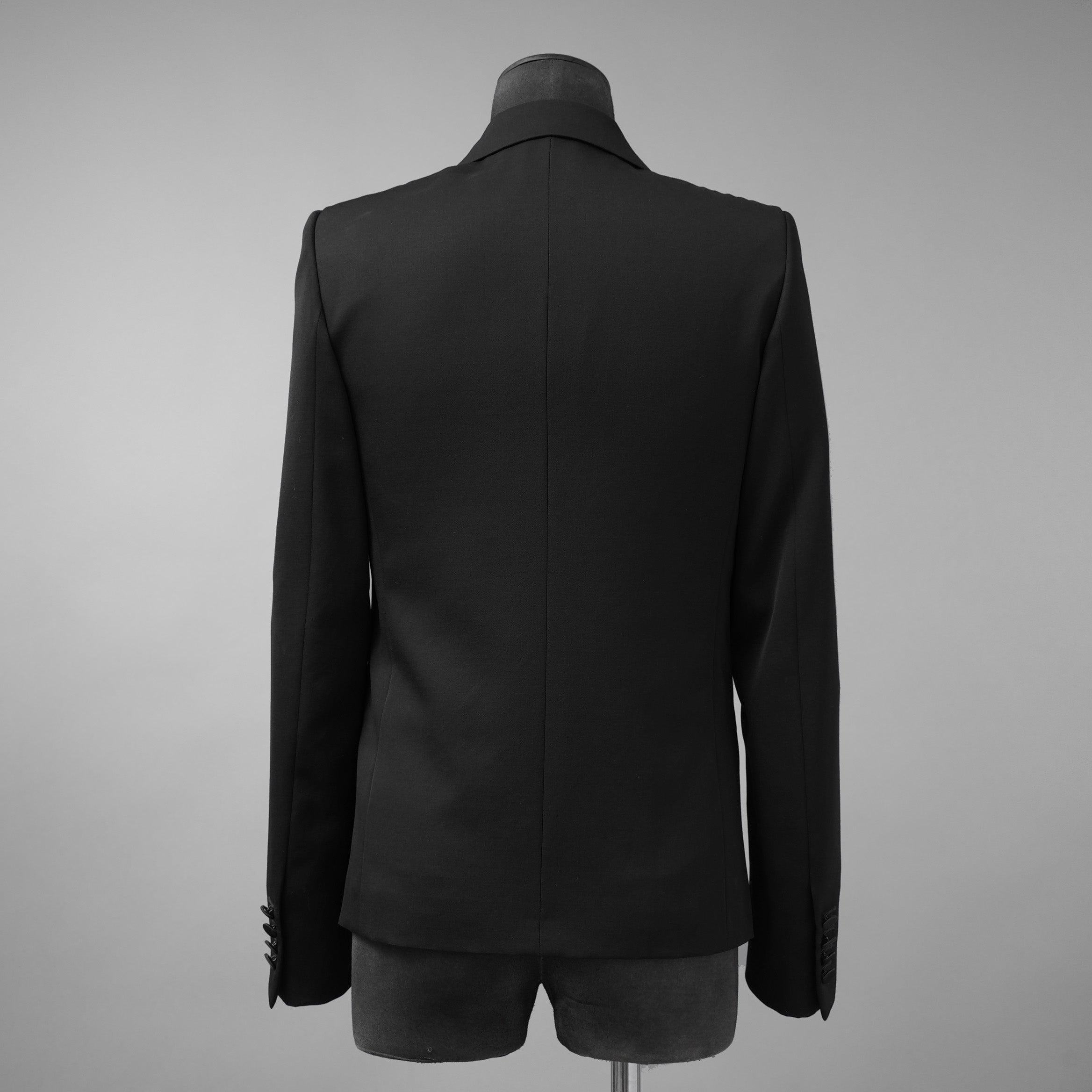 Dior homme ディオールオム / 06AWエディ スリマン期 タキシード スモーキング ジャケット/ ウール / 6HH2021806 / size 44 （BLACK）