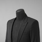 Dior homme ディオールオム / 07AW エディ スリマン期 スモーキング ジャケット / ウール / 7H3120180559 / size 44 （BLACK）