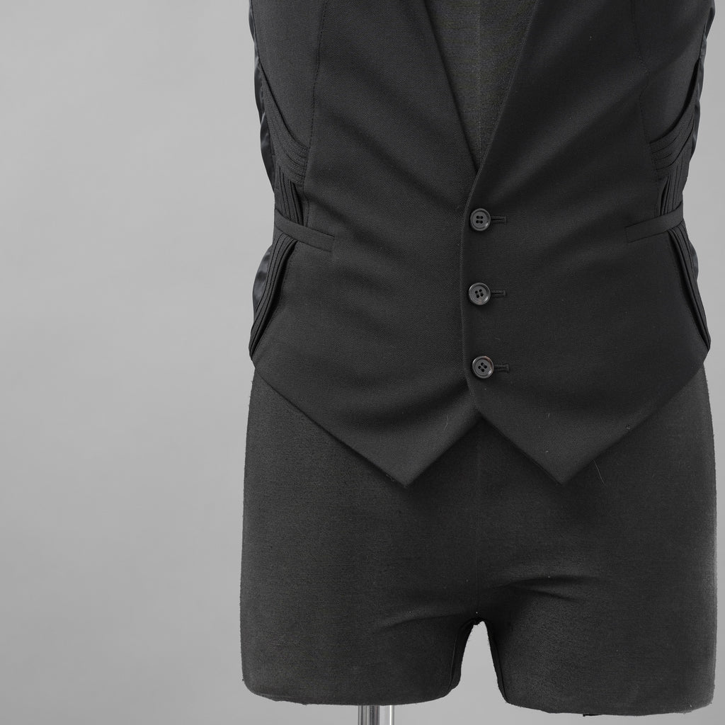 Dior homme ディオールオム / 09AW ベスト ジレ / 9E3160490687 / size 44 (BLACK)