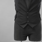 Dior homme ディオールオム / 09AW ベスト ジレ / 9E3160490687 / size 44 (BLACK)