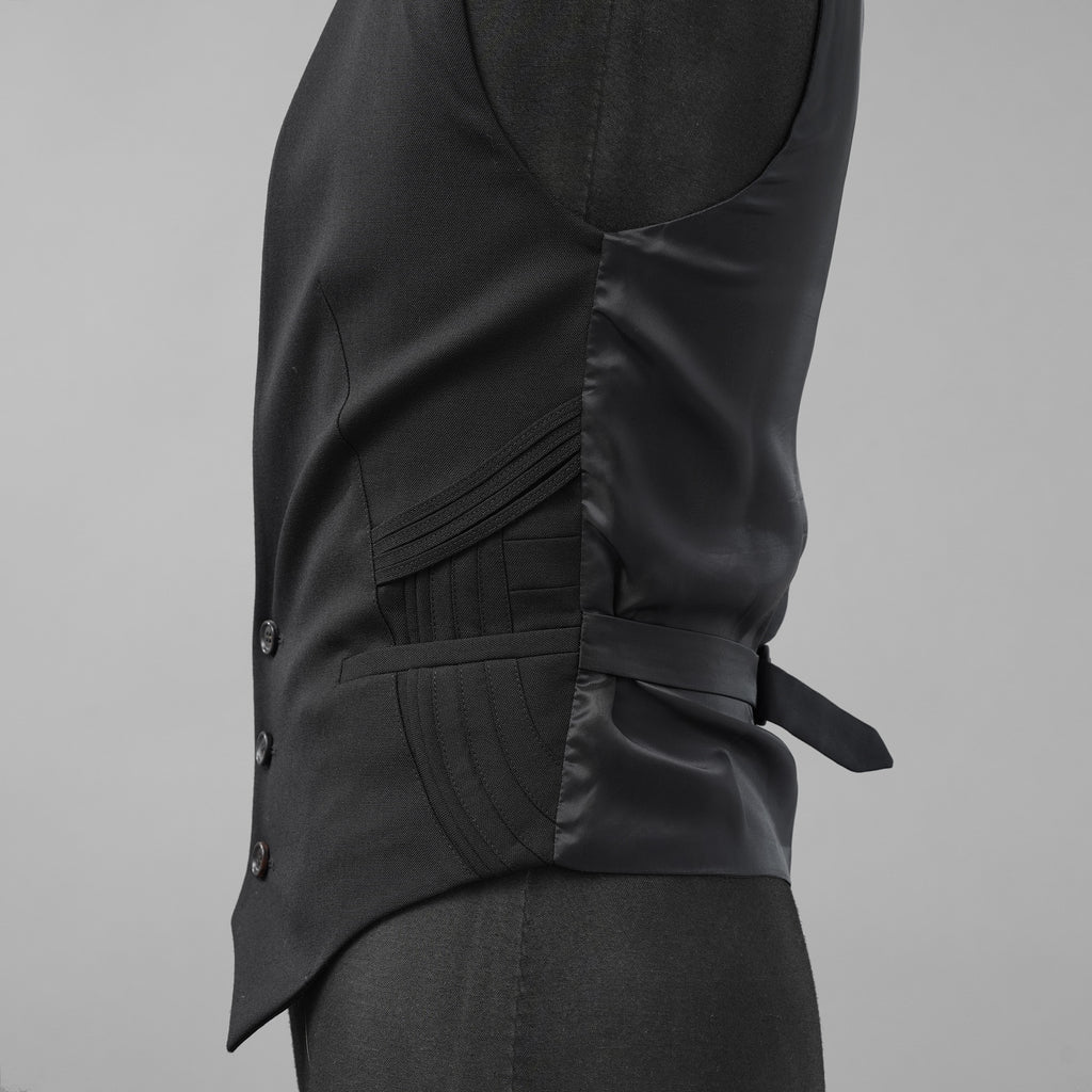 Dior homme ディオールオム / 09AW ベスト ジレ / 9E3160490687 / size 44 (BLACK)