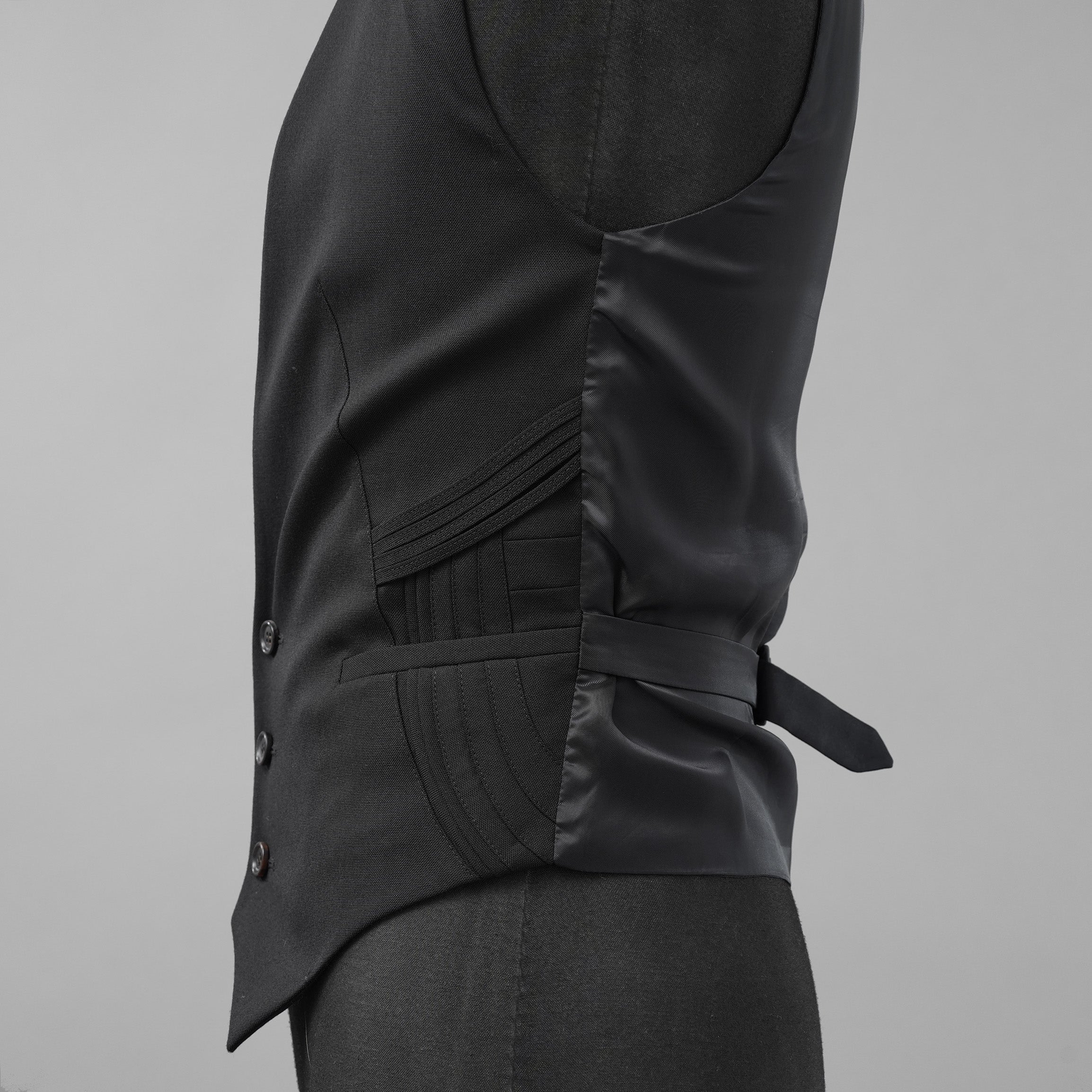 Dior homme ディオールオム / 09AW ベスト ジレ / 9E3160490687 / size 44 (BLACK)