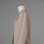 FENDI フェンディ / 美品 23AW ベージュ フランネルブレザー ジャケット パンツ セットアップ / FJ7450 AM3P / FR6511 AM3P / size 40 (BEIGE) レディース 352045-izm