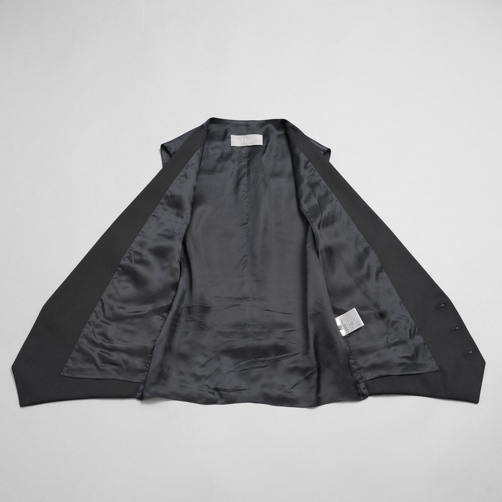 Dior homme ディオールオム / 09AW ベスト ジレ / 9E3160490687 / size 44 (BLACK)