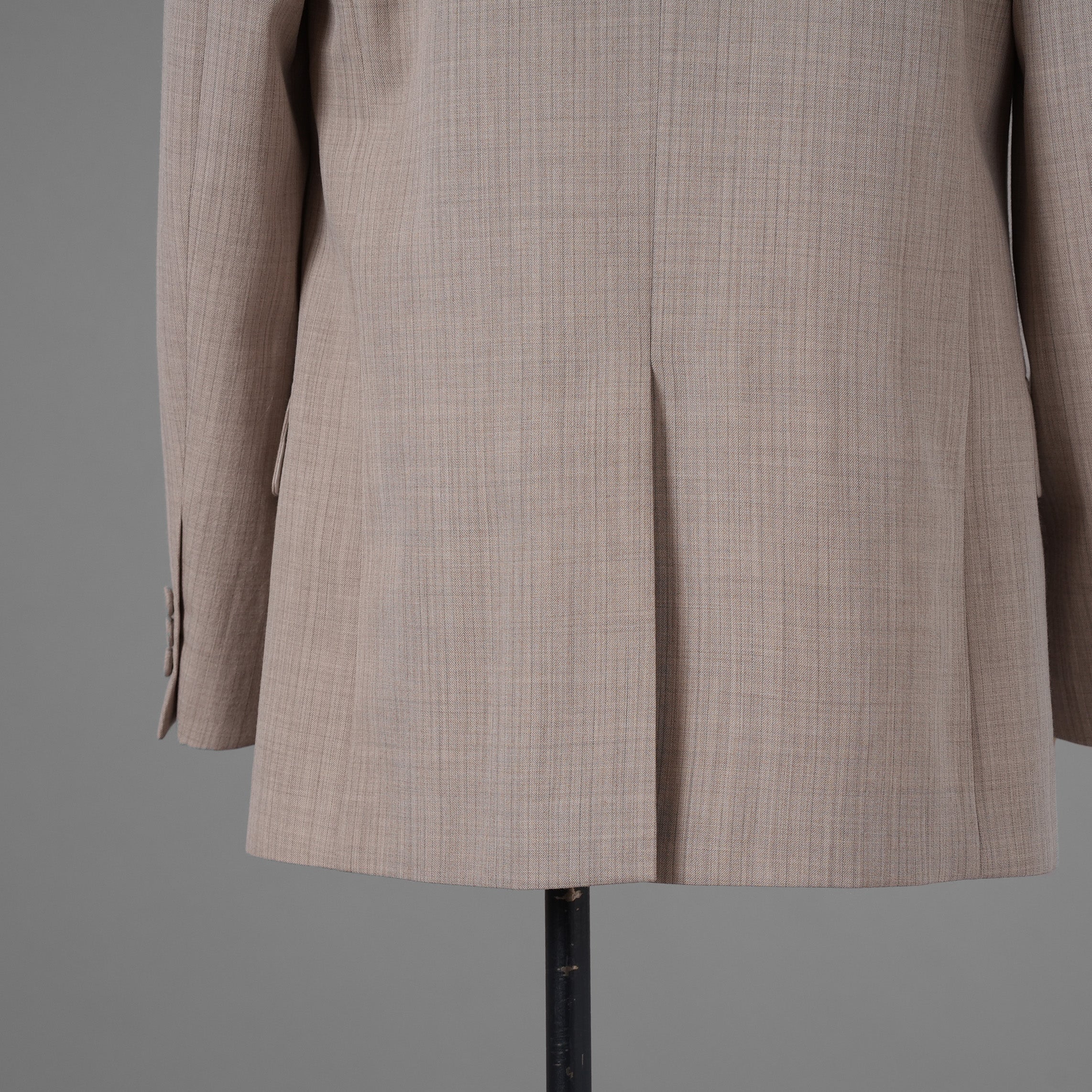 FENDI フェンディ / 美品 23AW ベージュ フランネルブレザー ジャケット パンツ セットアップ / FJ7450 AM3P / FR6511 AM3P / size 40 (BEIGE) レディース 352045-izm