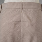 FENDI フェンディ / 美品 23AW ベージュ フランネルブレザー ジャケット パンツ セットアップ / FJ7450 AM3P / FR6511 AM3P / size 40 (BEIGE) レディース 352045-izm