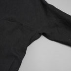 新品 m.a + エムエークロス / 25AW zipped tall collar shirt jacket / ジャケット / H252DZ/P / LWV / size 54 (BLACK)