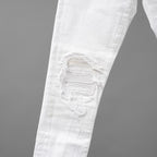 AMIRI アミリ / MX1 クラッシュ加工 スキニー パンツ / size 28 (WHITE)