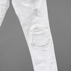 AMIRI アミリ / MX1 クラッシュ加工 スキニー パンツ / size 28 (WHITE)