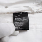 AMIRI アミリ / MX1 クラッシュ加工 スキニー パンツ / size 28 (WHITE)
