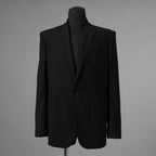 新品 kiryuyrik キリュウキリュウ / 24SS レオンジャケット アウター / KR-HJ02-600 / size M (BLACK) 123011-alm