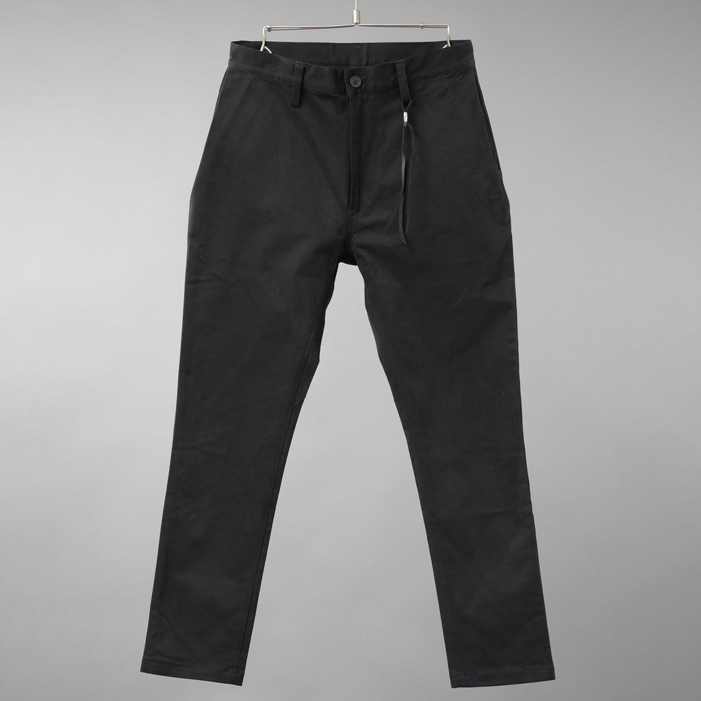 STRUM ストラム / 美品 18AW ストレッチ テーパード チノパンツ / STC088-02 / size S (BLACK)