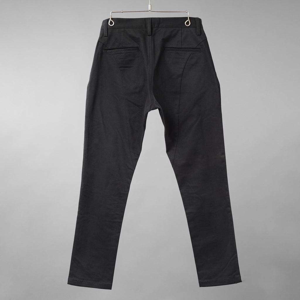 STRUM ストラム / 美品 18AW ストレッチ テーパード チノパンツ / STC088-02 / size S (BLACK)