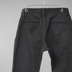 STRUM ストラム / 美品 18AW ストレッチ テーパード チノパンツ / STC088-02 / size S (BLACK)