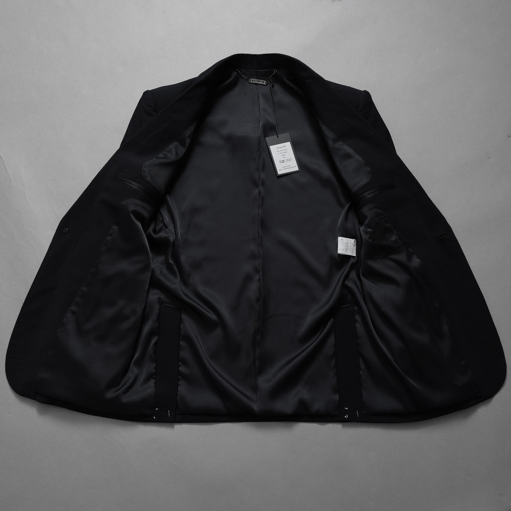 新品 kiryuyrik キリュウキリュウ / 24SS レオンジャケット アウター / KR-HJ02-600 / size M (BLACK) 123011-alm