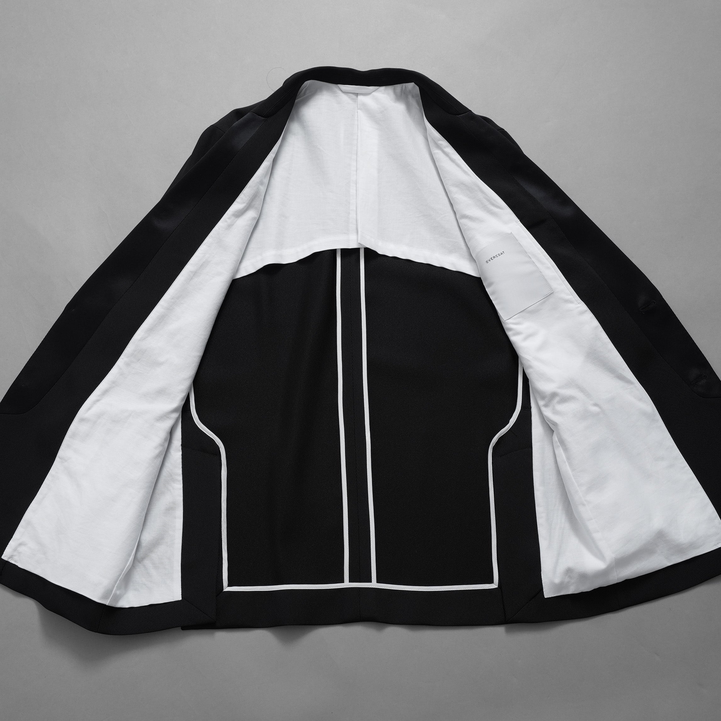 OVERCOAT オーバーコート  / 美品 25SS タキシードジャケット PEAKED LAPEL 1B TUXEDO / S25J038-DWT / size M (BLACK) 352050-in-ue