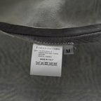 新品 希少 incarnation インカネーション / 24AW HORSE WHITE RG LEATHER W BREAST MOTO UNLINED PMT-5 / ホース レザー 白鞣し ライダース ジャケット/ size M B82(GRAY) 123012-alm