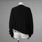 FENDI フェンディ / 美品 レーヨン ニット カーディガン / FZC990 ARVB / size 40 (BLACK） レディース 352049-izm