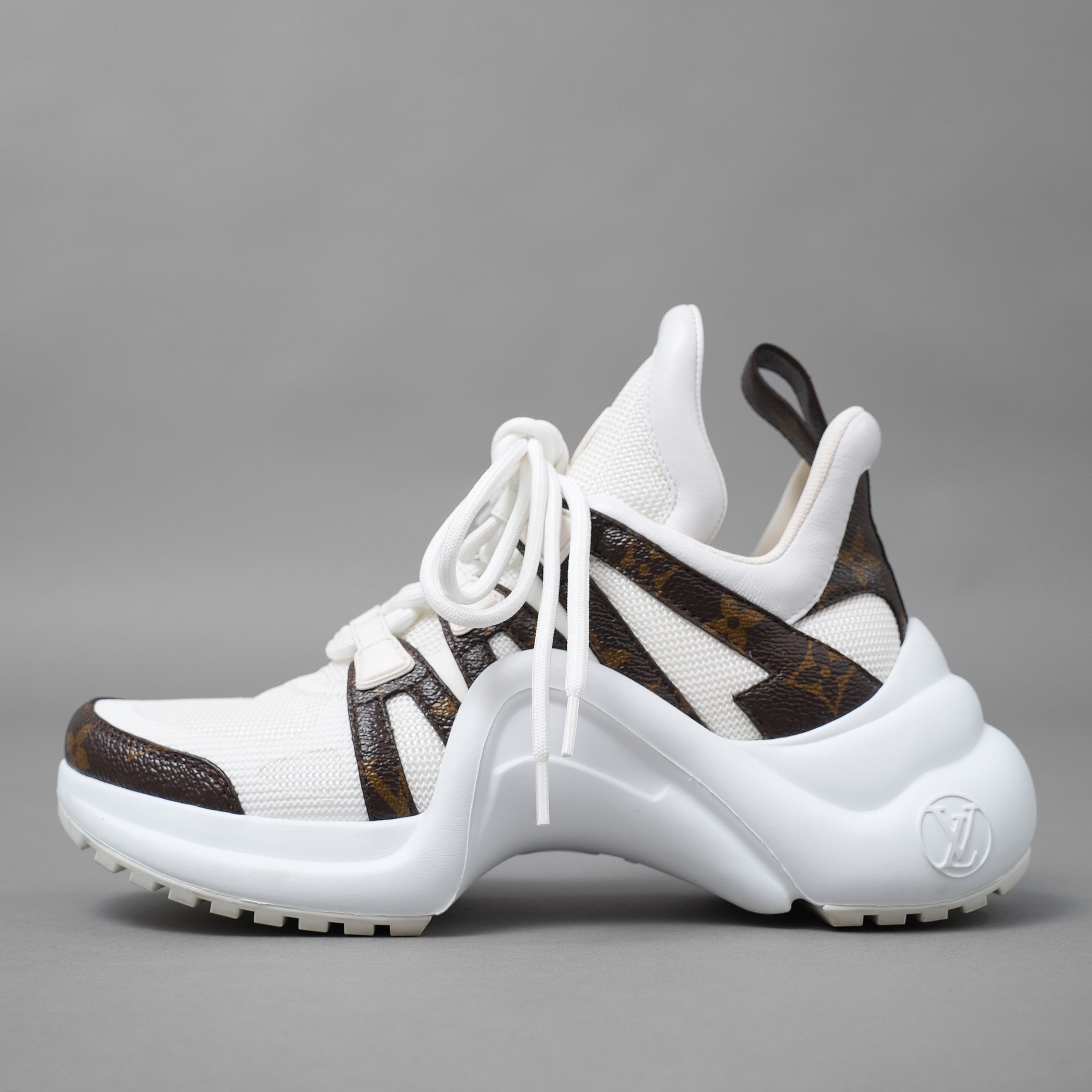 LOUIS VUITTON ルイ ヴィトン / LVアークライト・ライン スニーカー / CL 0291 / size 36 (WHITE) レディース シューズ