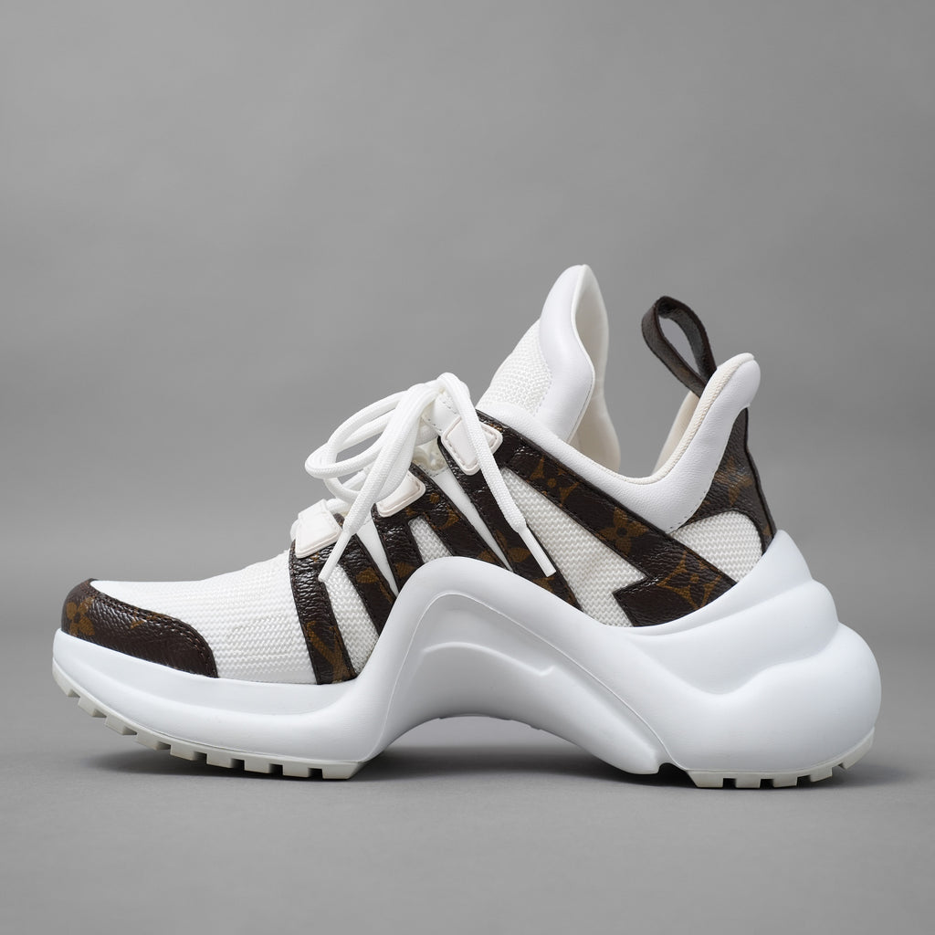 LOUIS VUITTON ルイ ヴィトン / LVアークライト・ライン スニーカー / CL 0291 / size 36 (WHITE) レディース シューズ