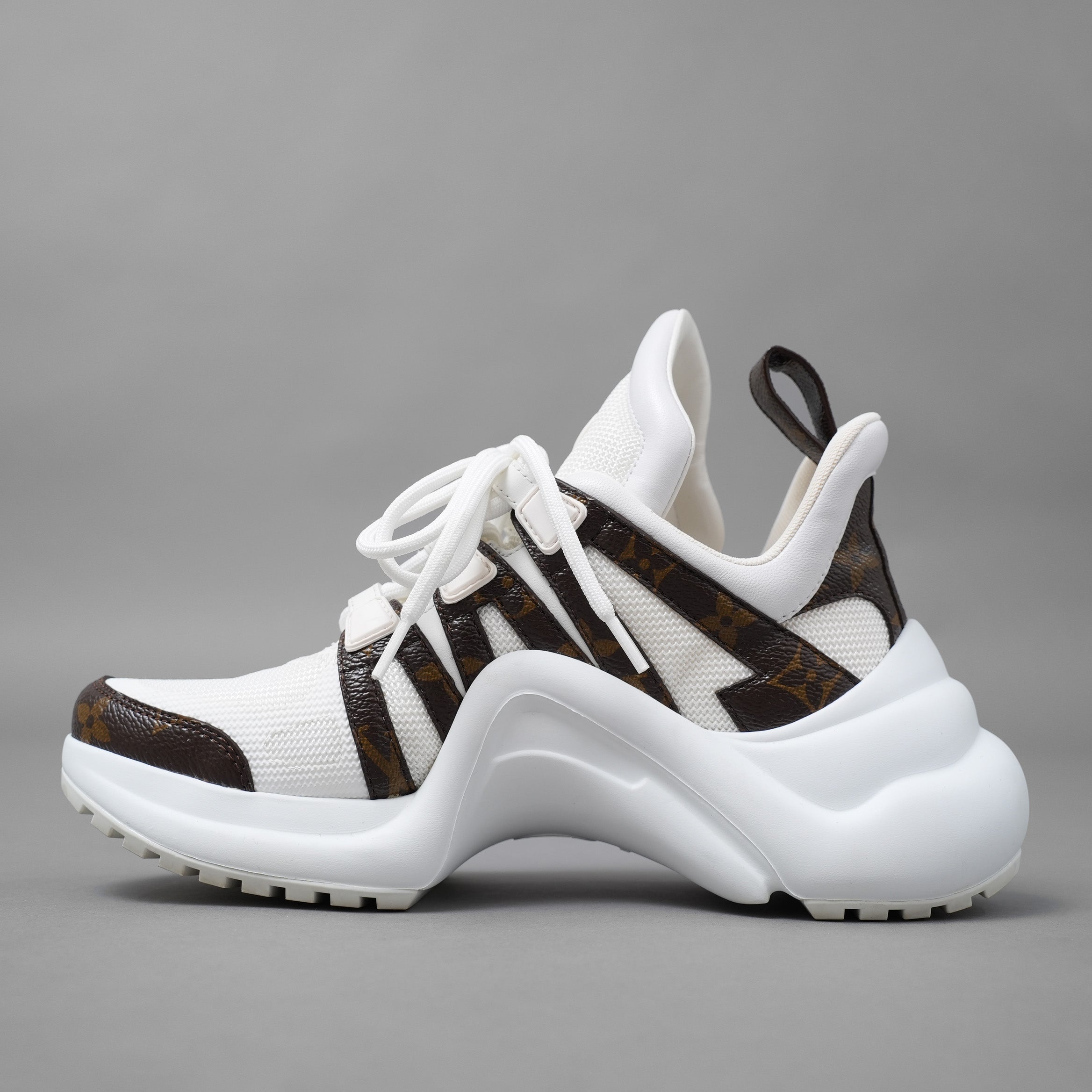 LOUIS VUITTON ルイ ヴィトン / LVアークライト・ライン スニーカー / CL 0291 / size 36 (WHITE) レディース シューズ
