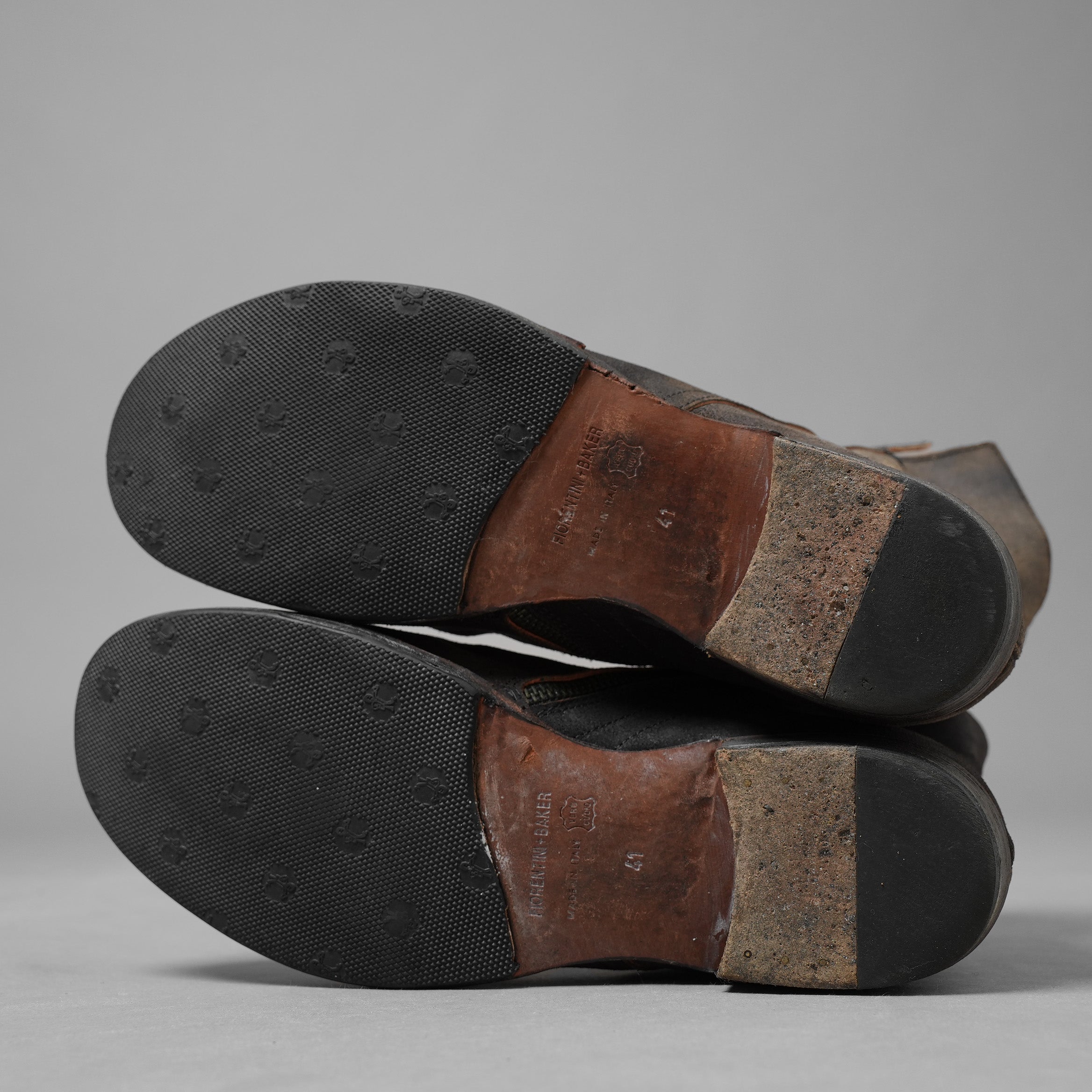 FIORENTINI+BAKER フィオレンティーニ+ベイカー / ELF スエードサイドジップブーツ シューズ / size 41 (BROWN) 352051-ymu