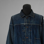 ©SAINT Mxxxxxx BerBerJin セントマイケル ベルベルジン / 美品 24SS ベルベルジン コラボ デニムジャケット FIRST DENIM JACKET アウター / SM-YS8-0000-C72 / size L (INDIGO) 352057-in-ue