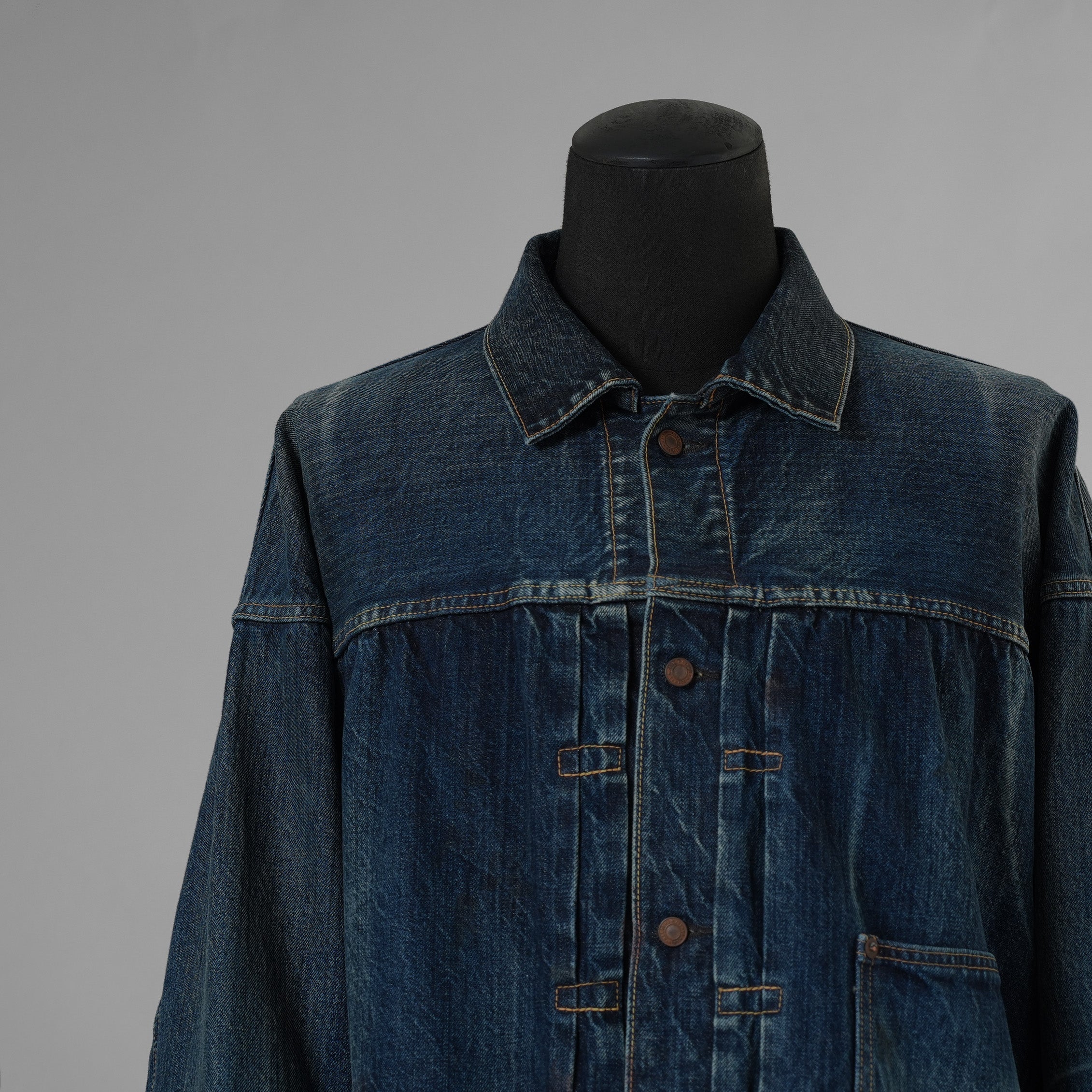 ©SAINT Mxxxxxx BerBerJin セントマイケル ベルベルジン / 美品 24SS ベルベルジン コラボ デニムジャケット FIRST DENIM JACKET アウター / SM-YS8-0000-C72 / size L (INDIGO) 352057-in-ue