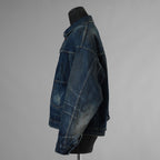 ©SAINT Mxxxxxx BerBerJin セントマイケル ベルベルジン / 美品 24SS ベルベルジン コラボ デニムジャケット FIRST DENIM JACKET アウター / SM-YS8-0000-C72 / size L (INDIGO) 352057-in-ue