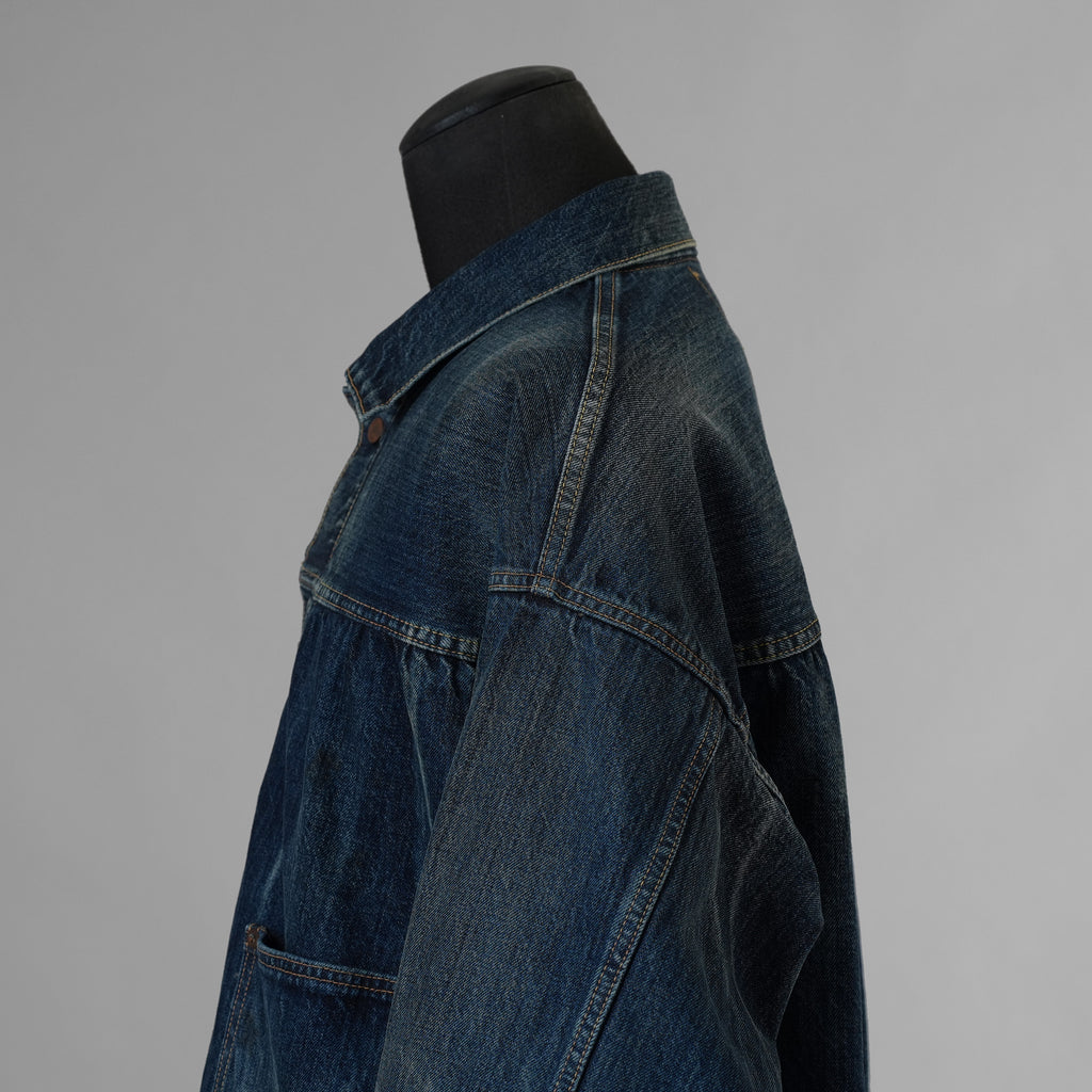 ©SAINT Mxxxxxx BerBerJin セントマイケル ベルベルジン / 美品 24SS ベルベルジン コラボ デニムジャケット FIRST DENIM JACKET アウター / SM-YS8-0000-C72 / size L (INDIGO) 352057-in-ue