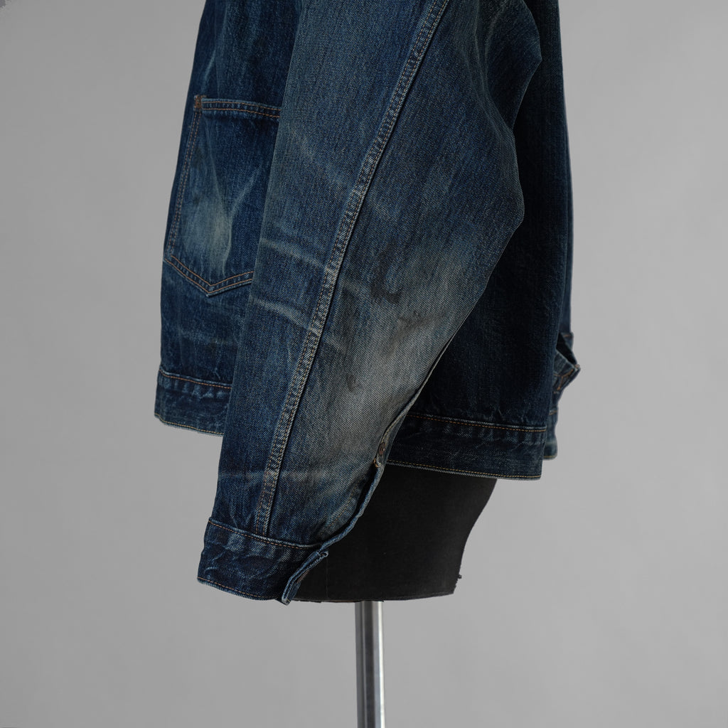 ©SAINT Mxxxxxx BerBerJin セントマイケル ベルベルジン / 美品 24SS ベルベルジン コラボ デニムジャケット FIRST DENIM JACKET アウター / SM-YS8-0000-C72 / size L (INDIGO) 352057-in-ue