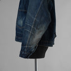 ©SAINT Mxxxxxx BerBerJin セントマイケル ベルベルジン / 美品 24SS ベルベルジン コラボ デニムジャケット FIRST DENIM JACKET アウター / SM-YS8-0000-C72 / size L (INDIGO) 352057-in-ue