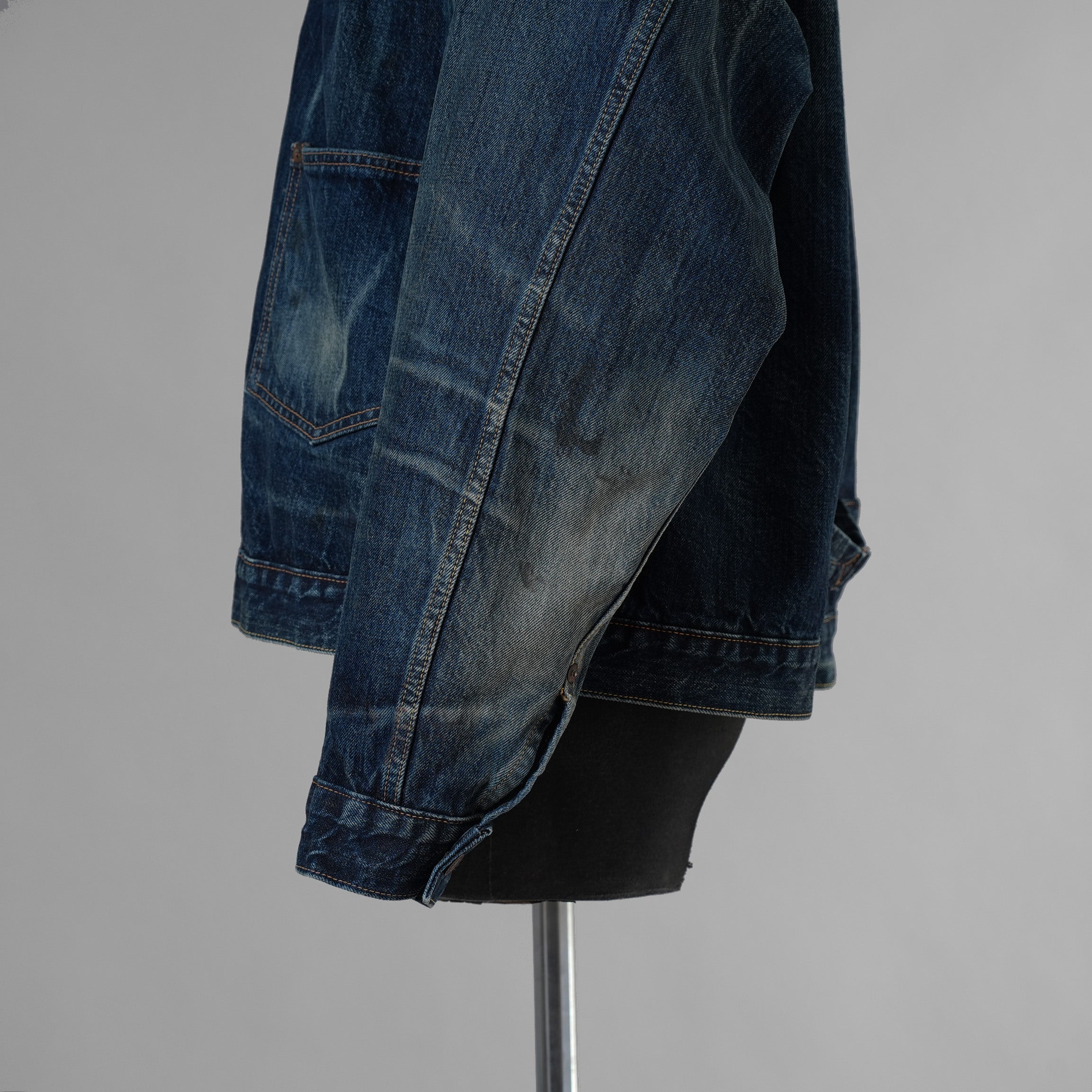 ©SAINT Mxxxxxx BerBerJin セントマイケル ベルベルジン / 美品 24SS ベルベルジン コラボ デニムジャケット FIRST DENIM JACKET アウター / SM-YS8-0000-C72 / size L (INDIGO) 352057-in-ue