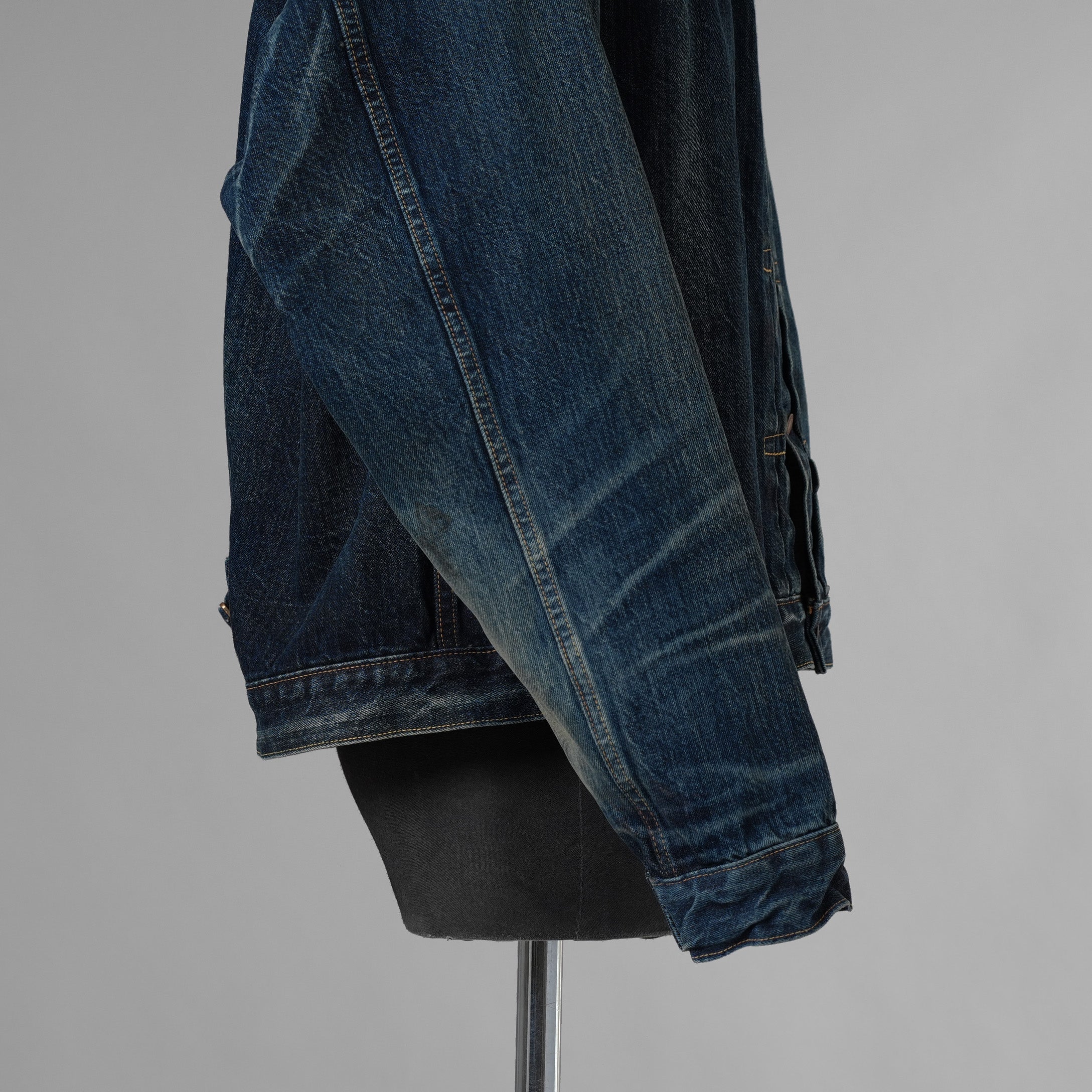 ©SAINT Mxxxxxx BerBerJin セントマイケル ベルベルジン / 美品 24SS ベルベルジン コラボ デニムジャケット FIRST DENIM JACKET アウター / SM-YS8-0000-C72 / size L (INDIGO) 352057-in-ue