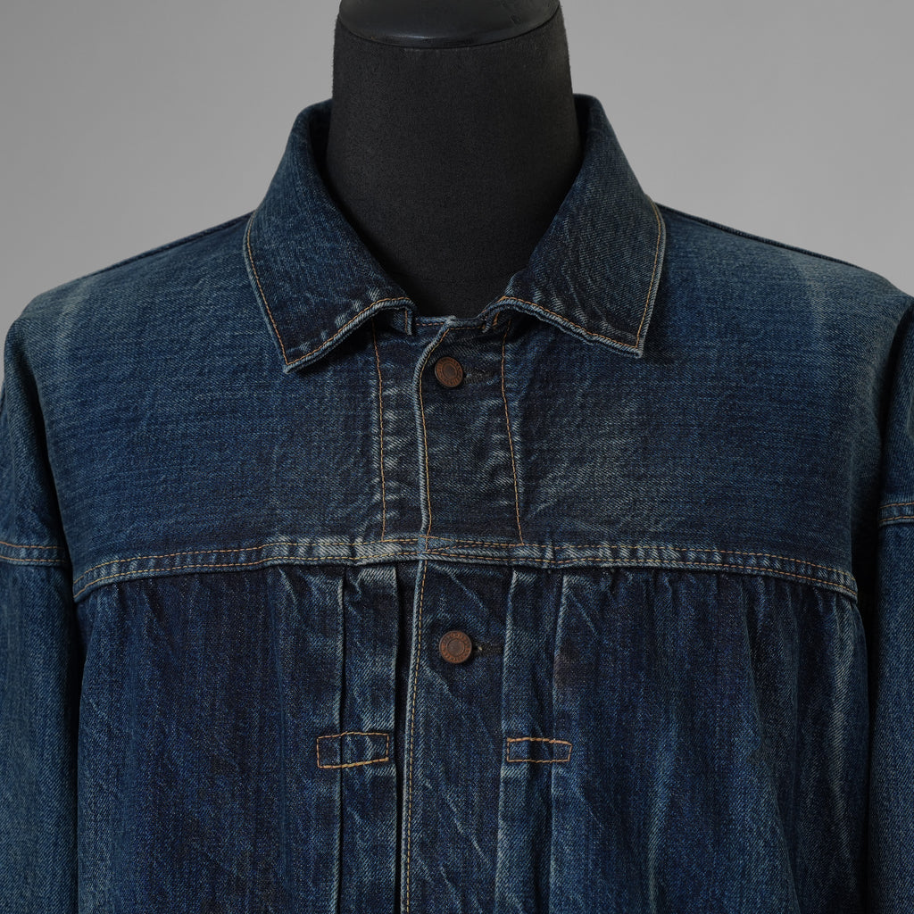 ©SAINT Mxxxxxx BerBerJin セントマイケル ベルベルジン / 美品 24SS ベルベルジン コラボ デニムジャケット FIRST DENIM JACKET アウター / SM-YS8-0000-C72 / size L (INDIGO) 352057-in-ue
