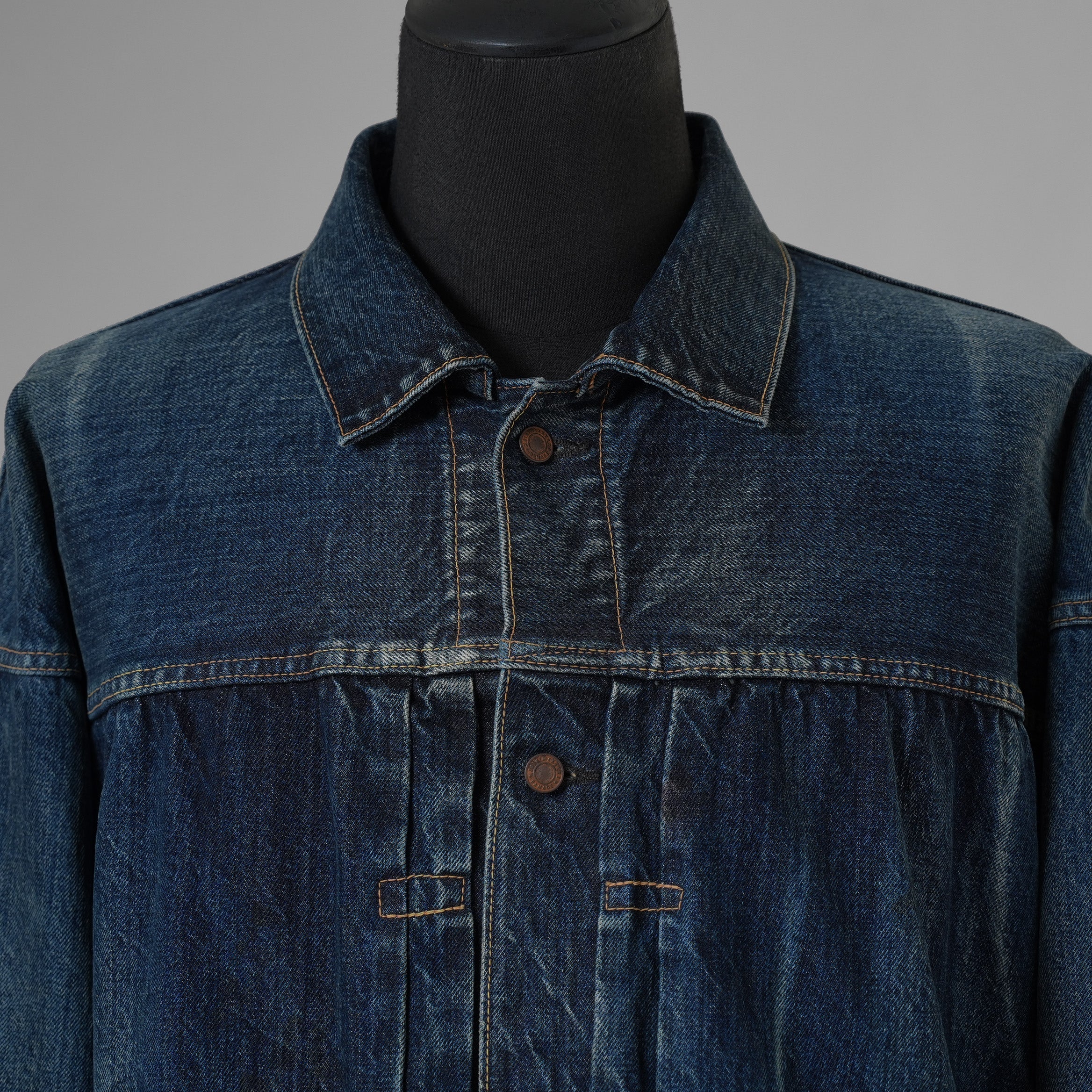 ©SAINT Mxxxxxx BerBerJin セントマイケル ベルベルジン / 美品 24SS ベルベルジン コラボ デニムジャケット FIRST DENIM JACKET アウター / SM-YS8-0000-C72 / size L (INDIGO) 352057-in-ue