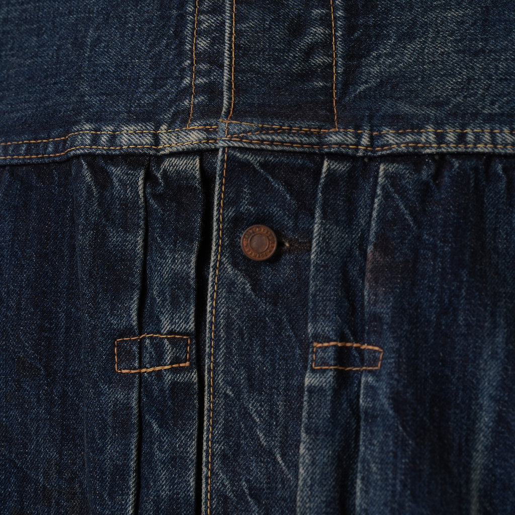 ©SAINT Mxxxxxx BerBerJin セントマイケル ベルベルジン / 美品 24SS ベルベルジン コラボ デニムジャケット FIRST DENIM JACKET アウター / SM-YS8-0000-C72 / size L (INDIGO) 352057-in-ue