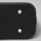 LOUIS VUITTON ルイヴィトン / 美品 22SS アルマ PM レザー / モノグラムレース ハンドバッグ バッグ / パドロック クロシェット / M20355 / BLACK × RED /レディース
