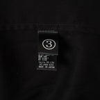 bajra バジュラ / 美品 ソフトローン・マオカラー比翼プルオーバー 長袖シャツ / 156UB03 / size 3 (BLACK) 352055-in-ue
