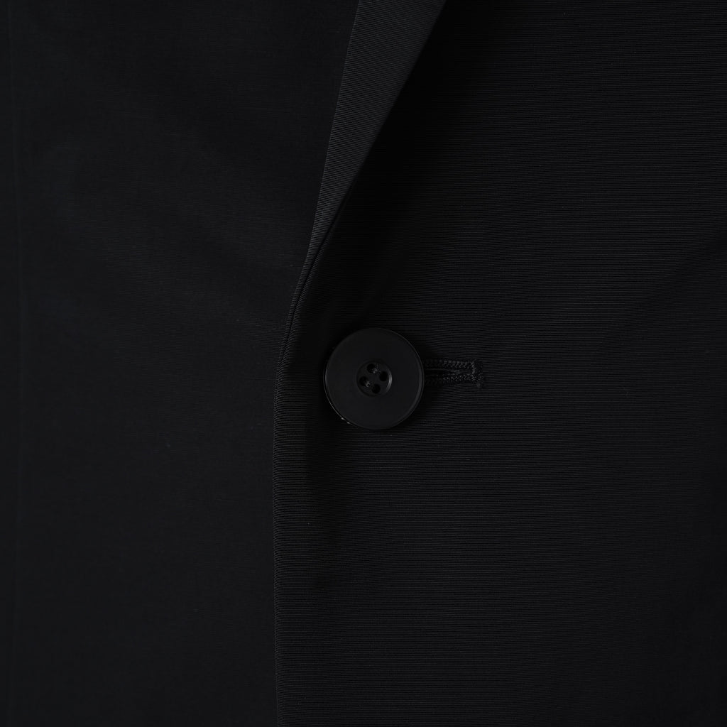 新品 JULIUS ユリウス / 26SS Tailored Jacket NYLON/COTTON GROSGRAIN テーラードジャケット / 937JAM1 / size 2 (BLACK) 123012-alm