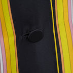 EMILIO PUCCI エミリオプッチ / 美品 22SS Battistero バッティステロ プリント シルクツイル  ブラウス / 街並み / 長袖シャツ /  1ERJ501E721 / size 38 (MULTI  COLOR) レディース