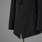 新品 JULIUS ユリウス / 26SS Tailored Jacket NYLON/COTTON GROSGRAIN テーラードジャケット / 937JAM1 / size 2 (BLACK) 123012-alm