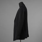 新品 JULIUS ユリウス / 26SS Tailored Jacket NYLON/COTTON GROSGRAIN テーラードジャケット / 937JAM1 / size 2 (BLACK) 123012-alm
