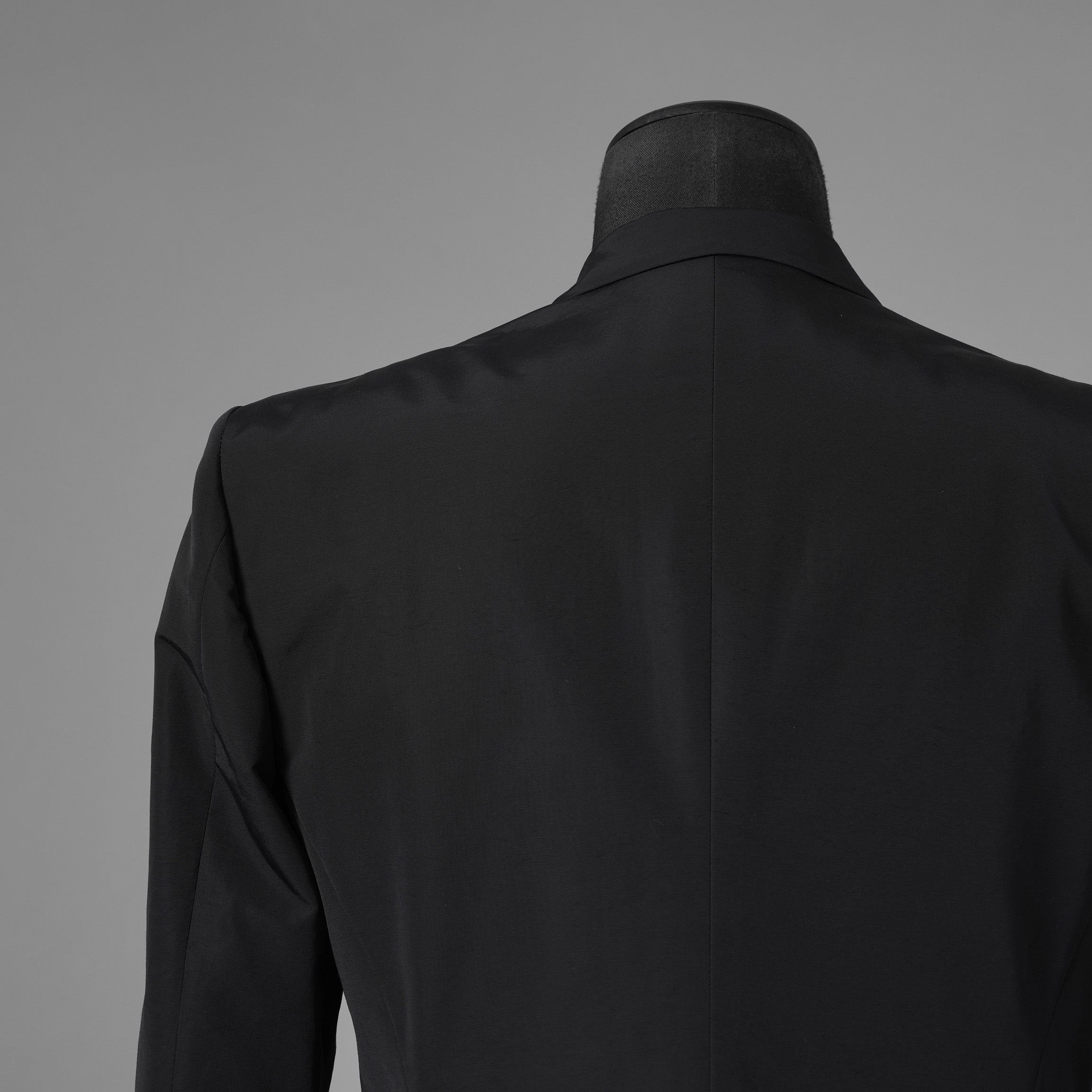 新品 JULIUS ユリウス / 26SS Tailored Jacket NYLON/COTTON GROSGRAIN テーラードジャケット / 937JAM1 / size 2 (BLACK) 123012-alm