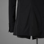 新品 JULIUS ユリウス / 26SS Tailored Jacket NYLON/COTTON GROSGRAIN テーラードジャケット / 937JAM1 / size 2 (BLACK) 123012-alm